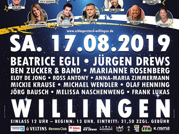 Schlager Stern Willingen Bringt Die Stars Ins Sauerland