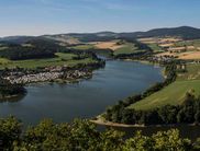 Sicht vom St. Muffert auf den Diemelsee