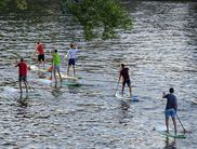 Stand Up Paddling ist leidht zu erlernen (Foto: Stand Up Paddling Club Paderborn)