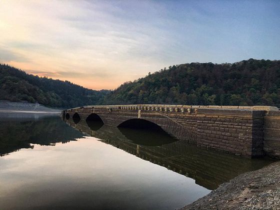 Die Brücke bei Asel-Süd 