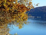 Immer wieder zeigen sich schöne Aussichten auf den Edersee