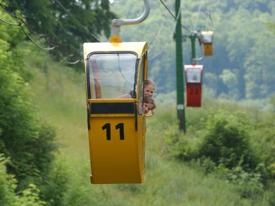 Edersee Waldeck Bergbahn Gondel Kinder