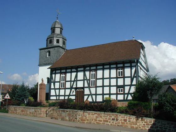Die Schiffelbach-Kirche in Gemüdnden (Wohra)