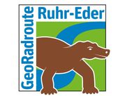Das Logo der GeoRadroute Ruhr Eder