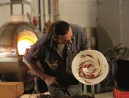 Arbeit in der Glasmanufaktur Willingen