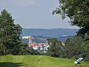 Stadtansicht vom Golfplatz des Golfclub Bad Wildungen