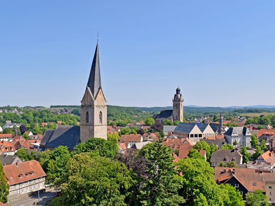 Der Twiste-Radweg beginnt in der alten Hansestadt Korbach, die mit einem mittelalterlichen Stadtbild zahlreiche Besucher anlockt (Foto: Hansestadt Korbach) 