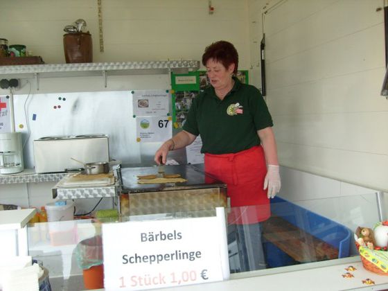 Der Schepperlings-Verkaufsstand 