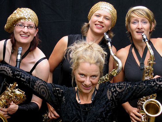 sistergold: I feel good - Weibliche Saxophonpower mal vier 