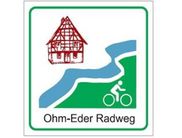 Das Logo des Ohm-Eder-Radwegs