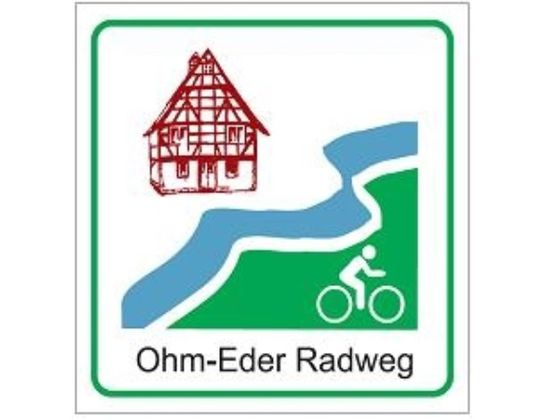 Das Logo des Ohm-Eder-Radwegs