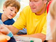 Theoretischer Unterricht in der Segelschule Rehbach