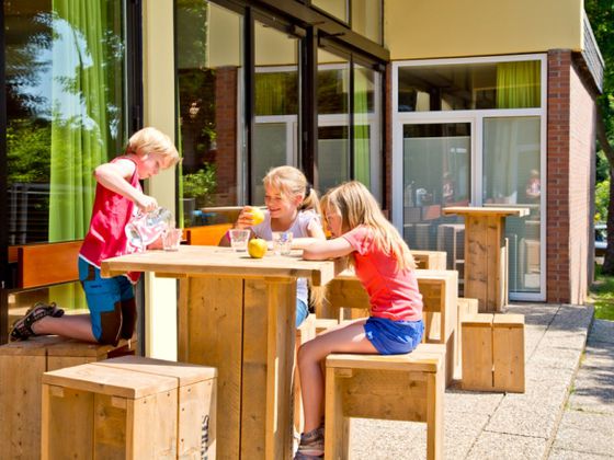 Die Terrasse am Sommerhaus