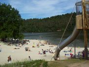 Das Strandbad Twistesee mit Rutsche