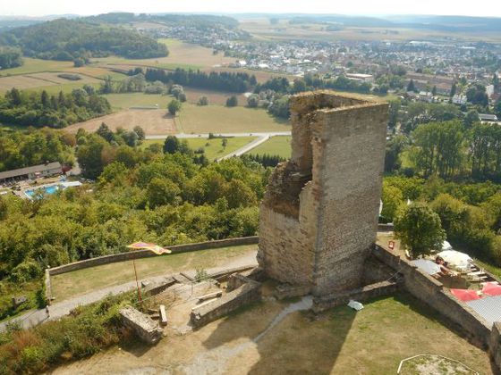 Die imposante Kugelsburg in Volkmarsen (Foto: Touristik Service Waldeck-Edebrergland GmbH) 