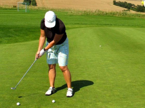 Waldeck Golfspielerin